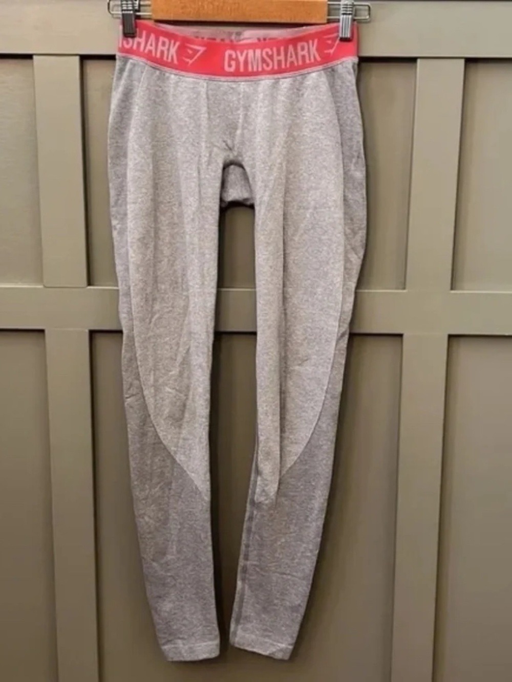 Gymshark Dry Flex Low Rise Moisture Management Full Length Leggings Gray Size S